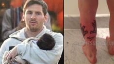 El costado más tierno de Messi: se tatuó el nombre de su hijo El costado más tierno de Messi: se tatuó el nombre de su hijo