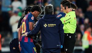 Barcelona confirmó que Yamal tiene una lesión en el bíceps femoral de la pierna izquierda. Barcelona confirmó que Yamal tiene una lesión en el bíceps femoral de la pierna izquierda.