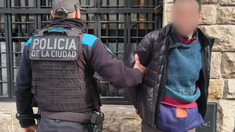 El hombre fue detenido en Colegiales. El hombre fue detenido en Colegiales.