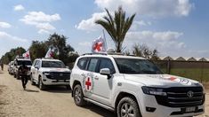 La Cruz Roja trasladó el cuerpo del rehén fallecido. La Cruz Roja trasladó el cuerpo del rehén fallecido.