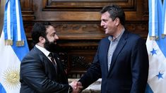 Redondo y Massa compartieron un encuentro. Redondo y Massa compartieron un encuentro.