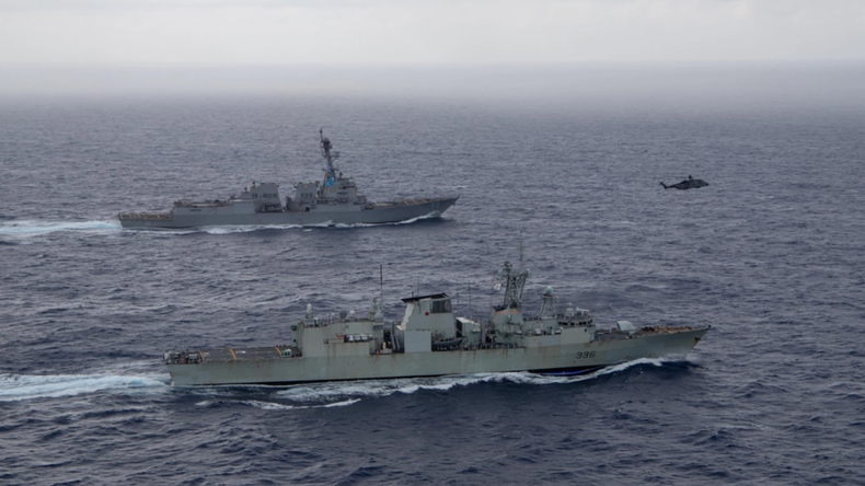 EEUU envía buques de guerra a Taiwán y crece la tensión con China