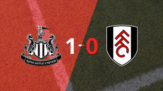 newcastle united le gano 1-0 como local a fulham