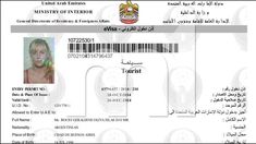 Esta es la visa de Rocío Oliva para entrar a Dubai Esta es la visa de Rocío Oliva para entrar a Dubai