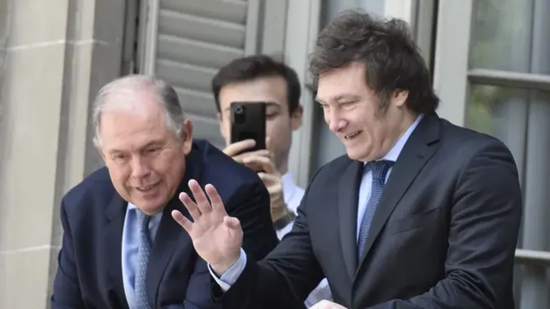 Werthein le comunic&oacute; su renuncia a Milei este martes por la noche.