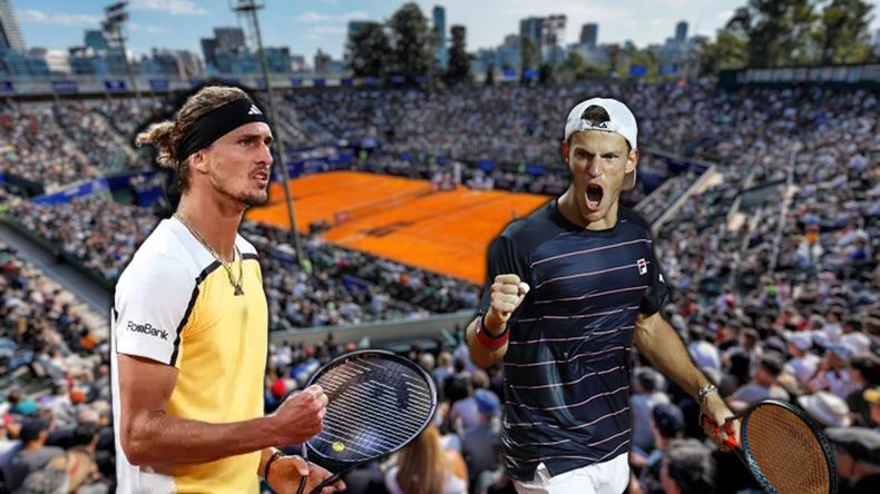 Diego Schwartzman se despide del ATP de Buenos Aires. 