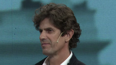 El senador nacional visitó los estudios de C5N. El senador nacional visitó los estudios de C5N.