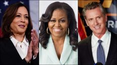 Harris, Obama y Newson. Harris, Obama y Newson.