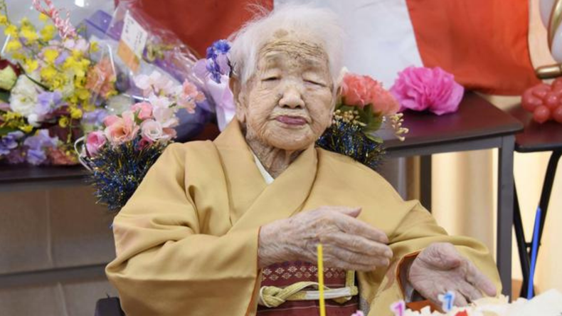 Murió en Japón la mujer más longeva del mundo.