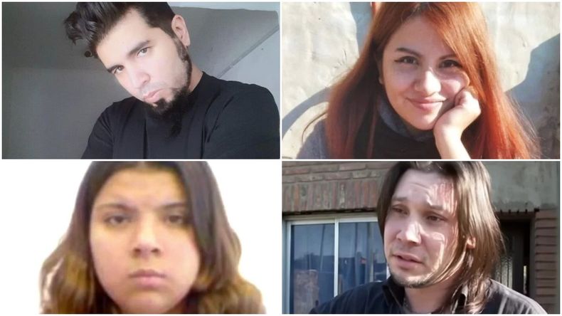 Los cuatro detenidos que tiene la causa.