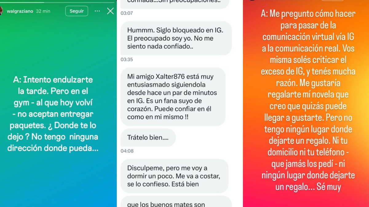 Cuáles son las situaciones que denunció Agustina Peñalva a Walter Graziano por acoso