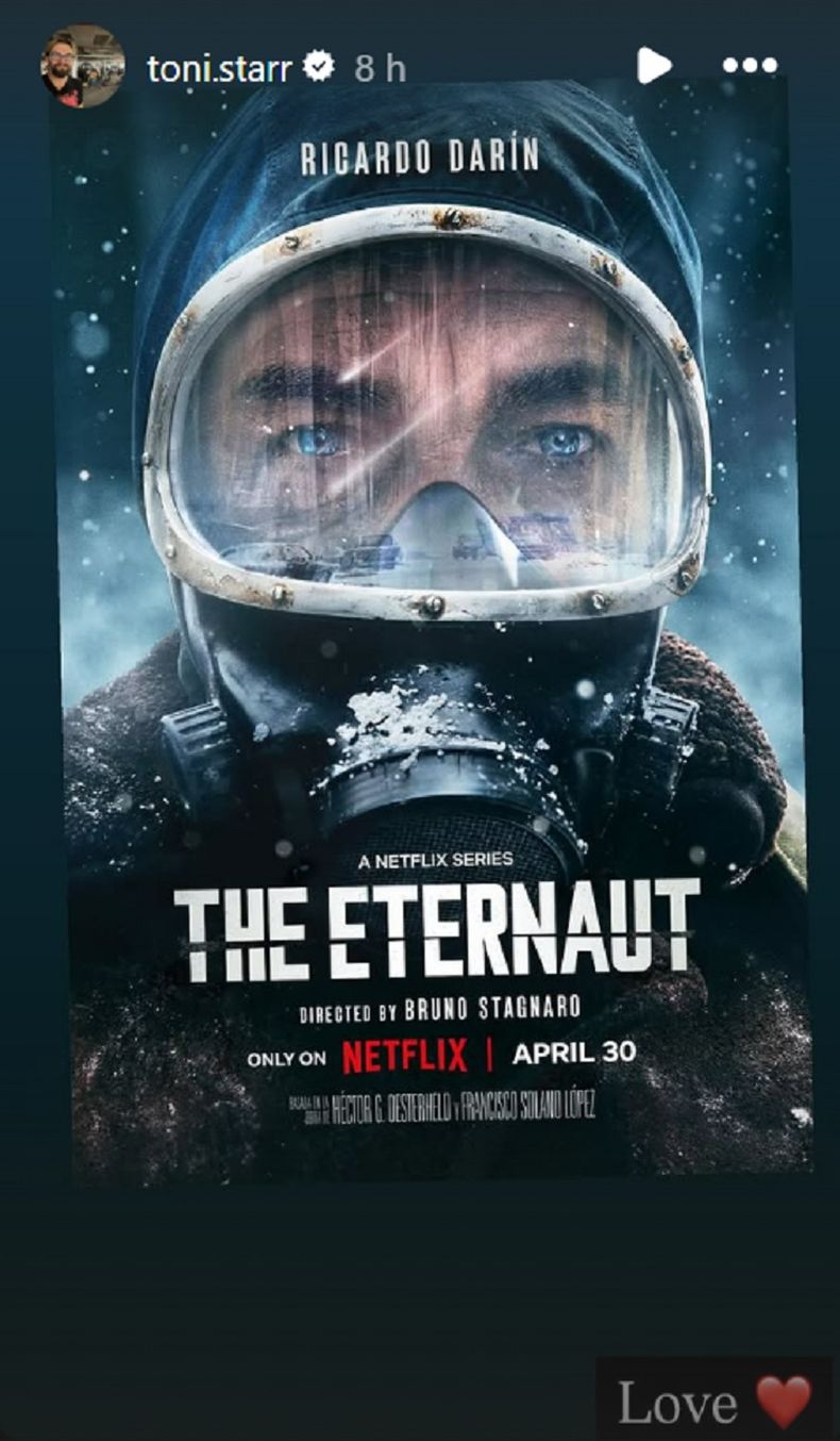 Antony Starr sorprendió con su fanatismo por El Eternauta y Ricardo Darín.
