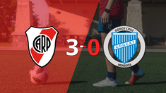 river plate derroto sin complicaciones a godoy cruz con doblete de lucas beltran