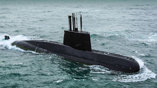 En el submarino viajaban 44 tripulantes.