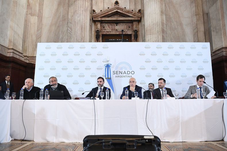 Se desarroll&oacute; el plenario de comisiones en el Senado.