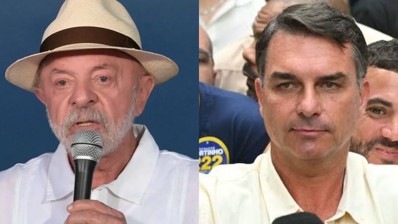 Lula da Silva habló de la fuga de Flávio Bolsonaro durante un acto por su cumpleaños número 81.&nbsp;
