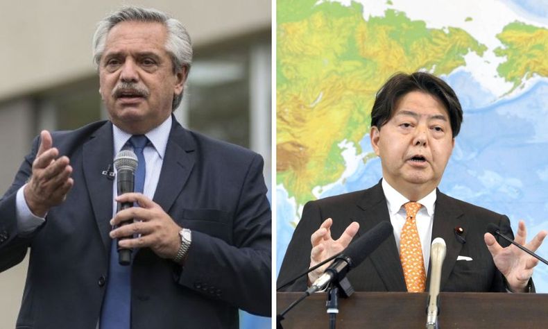 Alberto Fernández se reunirá con el canciller de Japón.