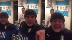 Diego Maradona destrozó al novio de Claudia Villafañe con un nuevo video en la red Diego Maradona destrozó al novio de Claudia Villafañe con un nuevo video en la red