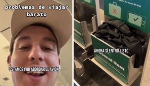 Un argentino reveló un truco para no pagar el exceso de equipaje y su consejo fue viral.