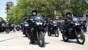 La Patrulla Motorizada podrá realizar tareas de prevención, disuasión, persecución y asistencia.