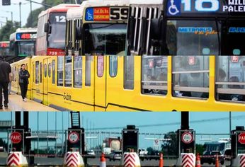 En abril regirá un incremento enlas tarifas de transportes públcos y peajes. En abril regirá un incremento enlas tarifas de transportes públcos y peajes.