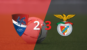 benfica se impone por 3 a 2 en su visita a gil vicente