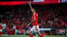 Di María festeja su golazo ante Rio Ave. Di María festeja su golazo ante Rio Ave.
