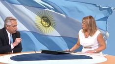 El Presidente durante la entrevista que le brindó al canal de noticias DW. El Presidente durante la entrevista que le brindó al canal de noticias DW.