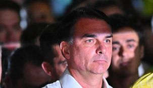 Flávio Bolsonaro, excandidato a presidente de Brasil.