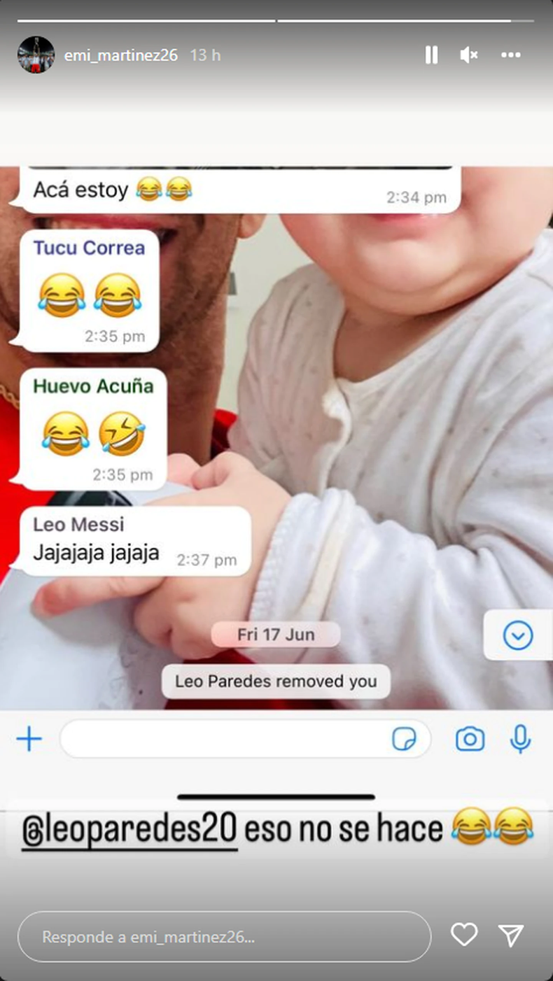 Paredes Eliminó A Dibu Martínez Del Grupo De Whatsapp De La Selección Argentina El Motivo 6096