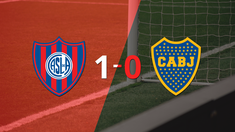 san lorenzo aprovecho su localia y vencio a boca juniors