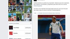 En la previa de Argentina-Bélgica, el mensaje esperanzador de Lionel Messi En la previa de Argentina-Bélgica, el mensaje esperanzador de Lionel Messi