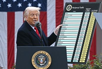 Donald Trump anunció los nuevos aranceles a los productos importados.