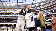 Después del partido hubo foto. Después del partido hubo foto.