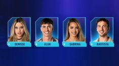 Denisse, Alan, Sabrina y Bautista, dos de ellos serán eliminados. Denisse, Alan, Sabrina y Bautista, dos de ellos serán eliminados.