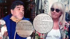 Estos son los papeles de divorcio que Claudia Villafañe quiere anular Estos son los papeles de divorcio que Claudia Villafañe quiere anular