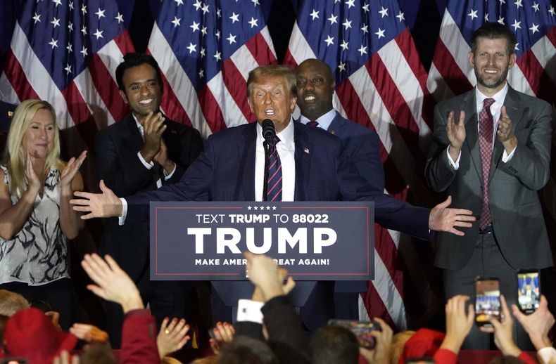 Trump volvió a llamar la atención con una declaración sobre la población afroestadounidense.