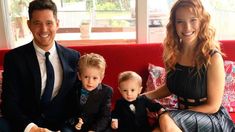 Luisana Lopilato y su familia Luisana Lopilato y su familia