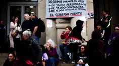 Los trabajadores reclaman por la salud mental.