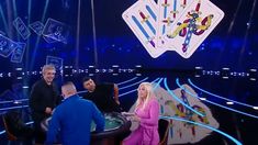 Darín, Lescano y Agüero jugaron al truco con Susana Giménez. Darín, Lescano y Agüero jugaron al truco con Susana Giménez.