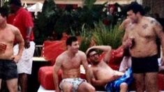 Messi en una foto con rubia buscona en Las Vegas; su pareja está en crisis Messi en una foto con rubia buscona en Las Vegas; su pareja está en crisis