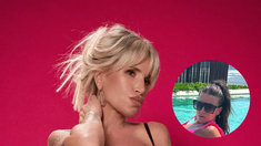 La actriz revivió la moda del rosa. La actriz revivió la moda del rosa.