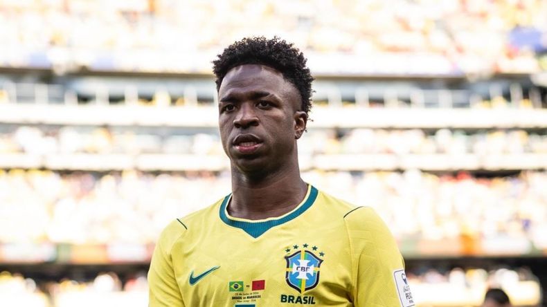 Vinícius Jr expresó su tristeza en redes tras la eliminación de Brasil.&nbsp;