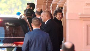 Javier Milei en Casa Rosada.