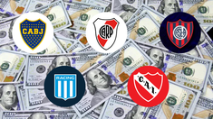 Uno de los cinco grandes se quedó atrás en cuanto al valor de su plantel. Uno de los cinco grandes se quedó atrás en cuanto al valor de su plantel.