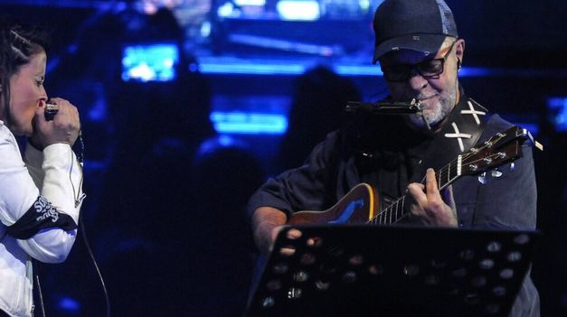 León Gieco formará de una nueva edicion del festival solidario. Foto: Oscar Sayos&nbsp;