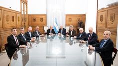 La reunión fue en Casa Rosada.