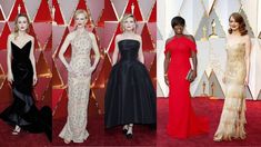 Las mejores vestidas de los Oscar 2017 Las mejores vestidas de los Oscar 2017
