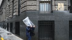 Llueve en la Ciudad. La máxima será de 15°.