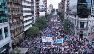 Hasta el momento, se estiman más de 70 mil personas.